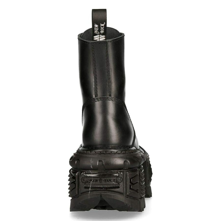 Amazon.com | New Rock Boots M-MILI084N-S5 Unisex Metallic